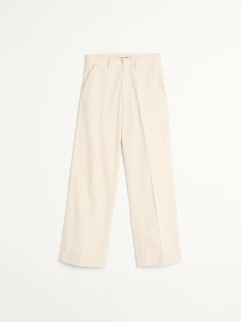 CUFFED DENIM PANTS