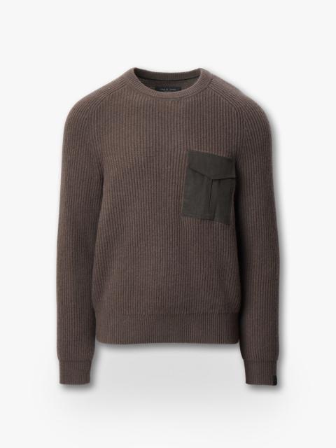 rag & bone Walker Mixed-Media Sweater