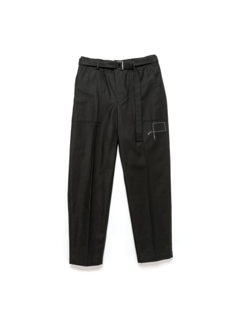 sacai WTAPS Cotton Back Satin Pants