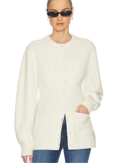 HELSA Devika Wool Cashmere Cardigan