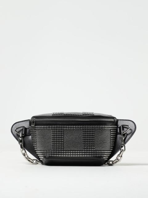 Alexander McQueen leather belt bag with all-over studs