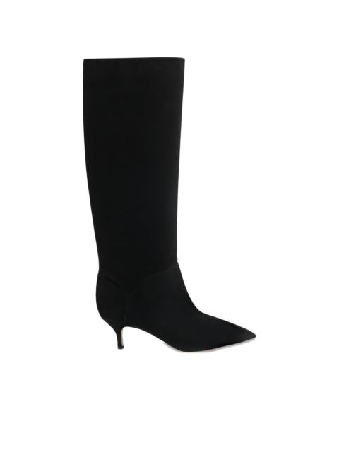 CASADEI pointed flat knee-high boots