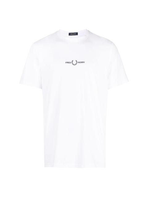 Fred Perry logo-print crew-neck T-shirt