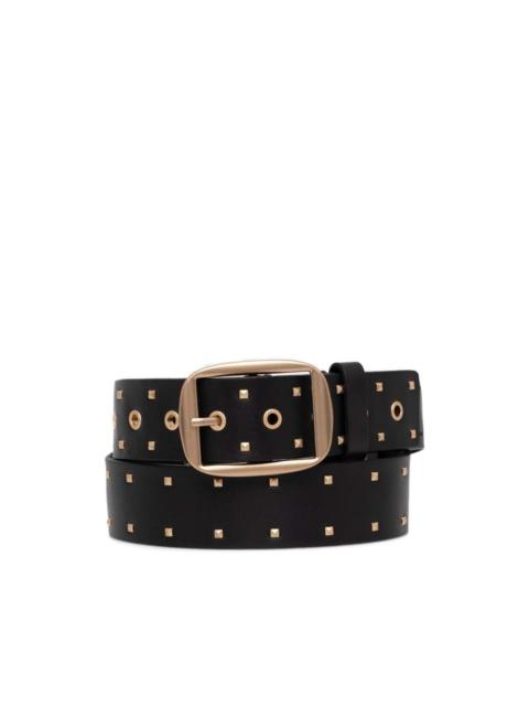 ALLSAINTS studded eyelet belt