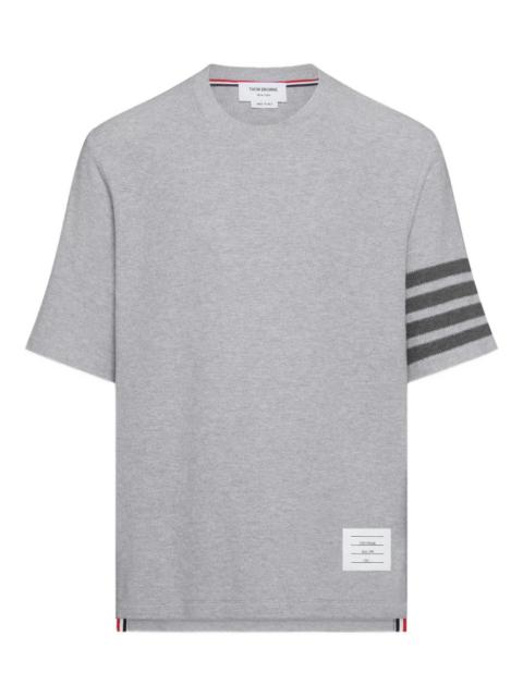 Thom Browne piqué 4-Bar T-shirt