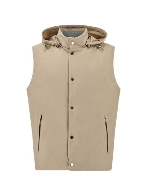 Paul & Shark hooded ultralight vest
