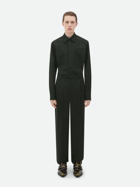 Bottega Veneta Wool Pinstripe Shirt