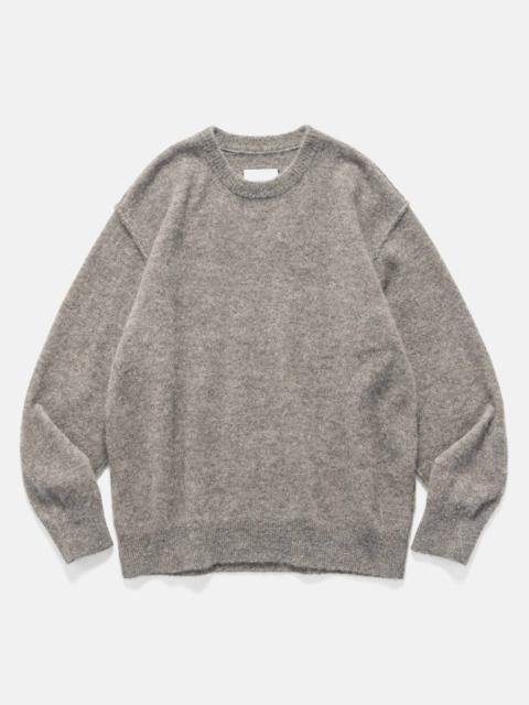 ssstein Wool/Alpaca Knit Crew Neck LS Greige