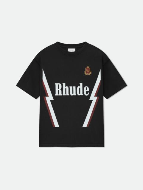 Rhude RHUDE BLACK CAVIAR TEE | REVERSIBLE