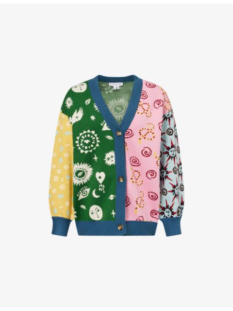 Never Fully Dressed Morocco Martha Woven-Knit Cardigan