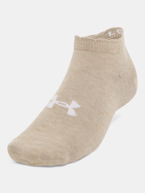 Under Armour Unisex UA Essential 6-Pack Low Cut Socks