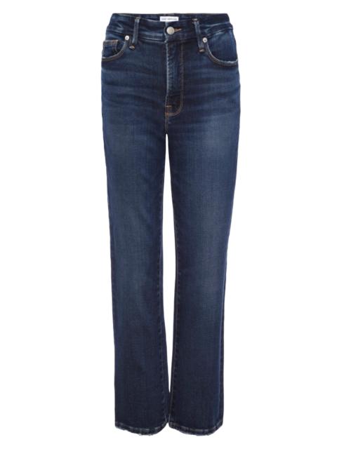GOOD AMERICAN Women's Good Legs Straight Jeans - Indigo