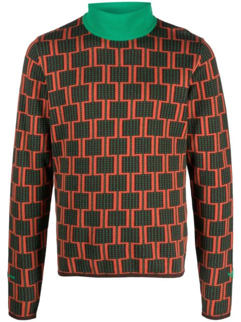 adidas abstract-print sweatshirt