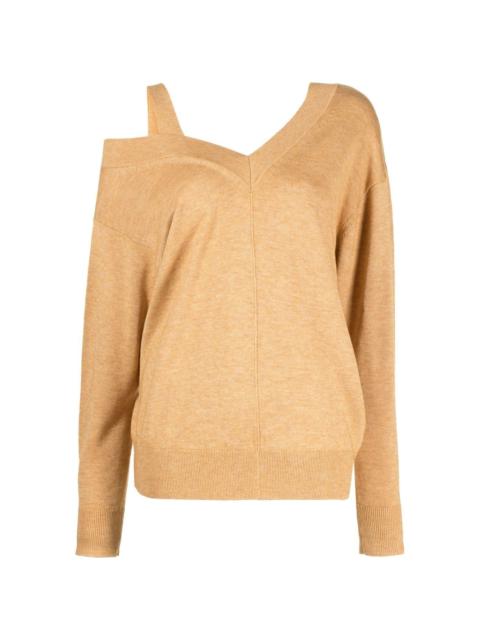 Malo V-neck pullover top