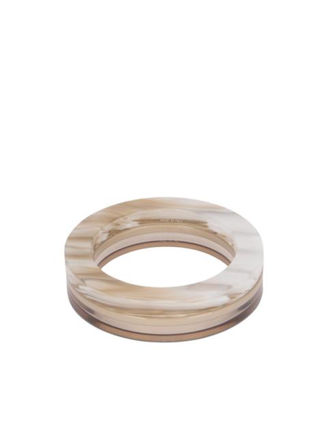 EMPORIO ARMANI marbled bracelet