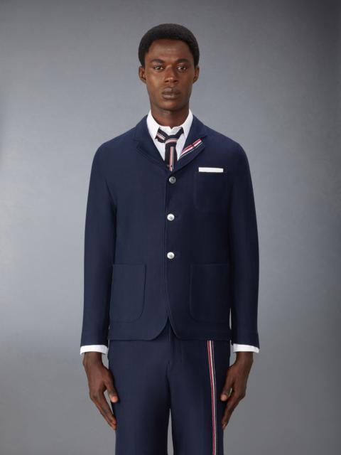 Thom Browne Fun-Mix Shetland Stripe Straight Fit Sport Coat