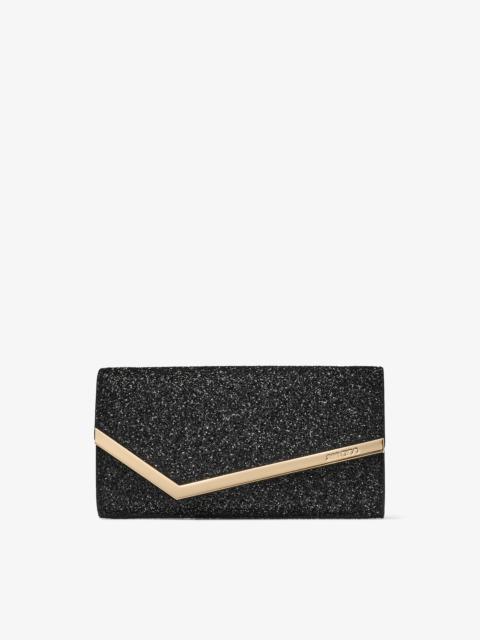 Emmie
Black Glitter Fabric Clutch Bag