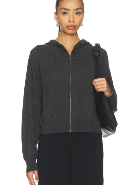 LISA YANG Ilie Zip Hooded Sweater