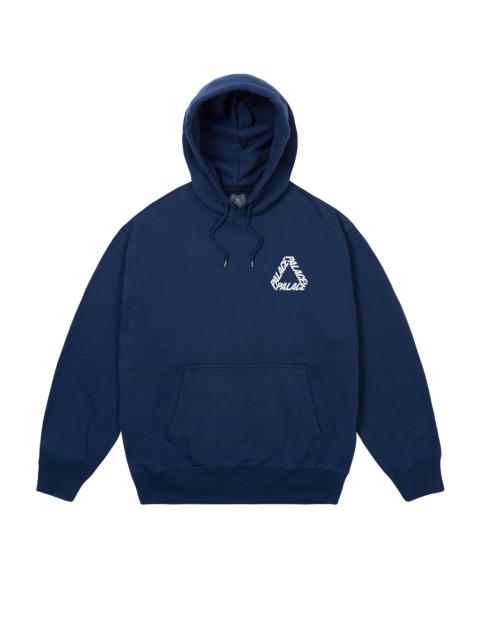 PALACE P3 PRINT HOOD NAVY