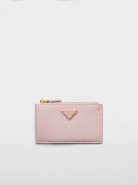 Prada Printed Saffiano leather card holder