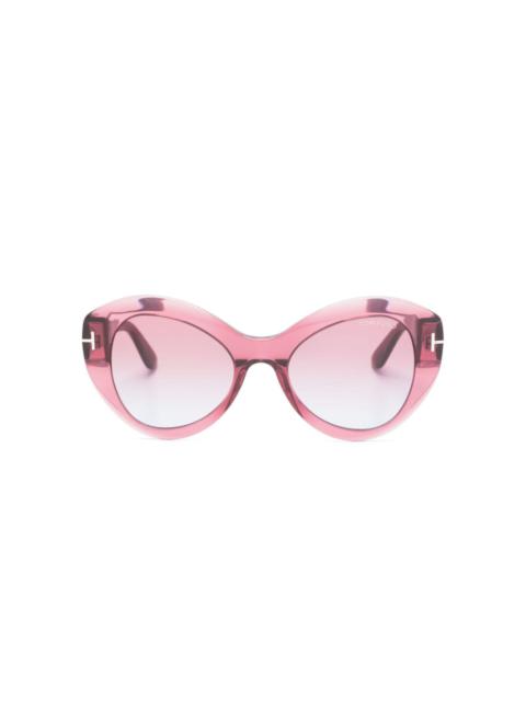 Guinevere butterfly-frame sunglasses