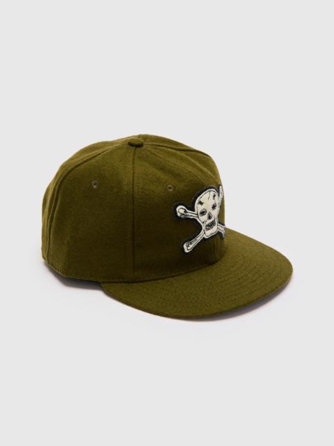 imogene + willie Hellcats Cap in Olive Wool