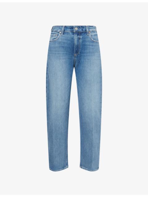 PAIGE Alexis Barrel-Leg Denim Jeans