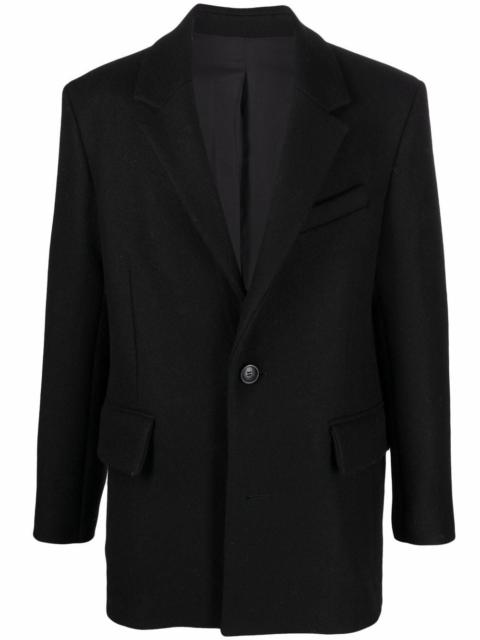 single-breasted blazer jacket