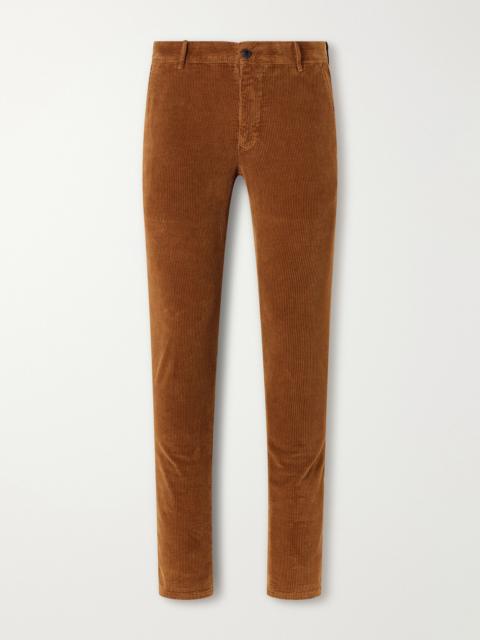 SLOWEAR Straight-Leg Cotton-Blend Corduroy Trousers