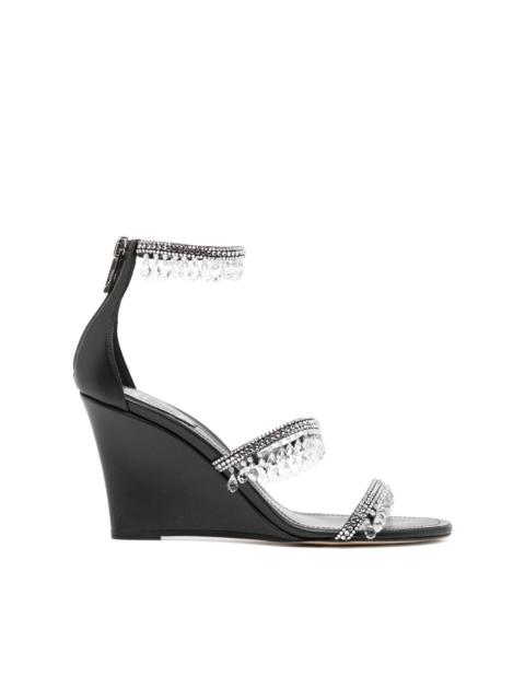 RENE CAOVILLA 90mm chandelier sandals