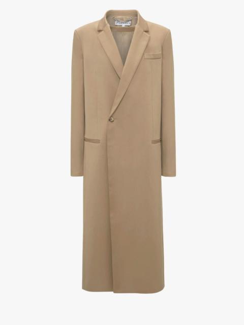 JW Anderson LONGLINE DOUBLE-BREASTED TAILORED COAT