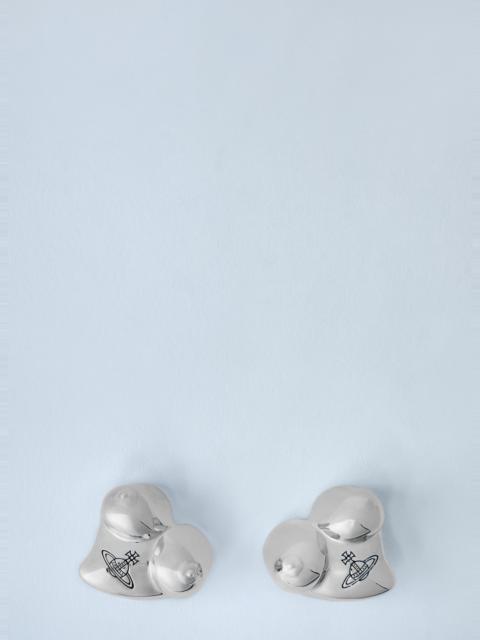 【国内送関税込】VIVIENNE WESTWOOD ☆ Mimosa Earrings Mimosa Earrings in GOLD-BLACK-PATINA | Vivienne Westwood®