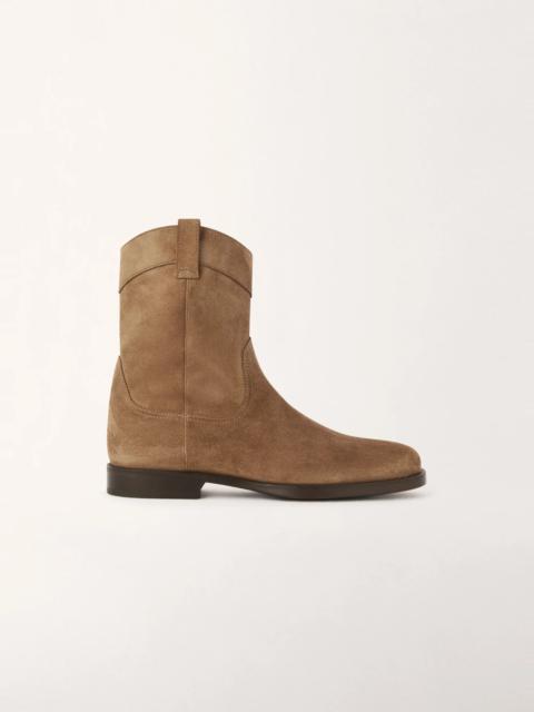 Lemaire WESTERN BOOTS
WAXED SUEDE LTH