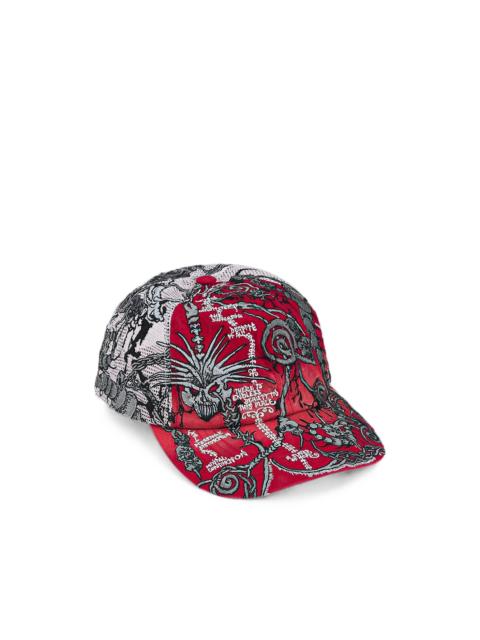 Supreme embroidered mesh-back cap