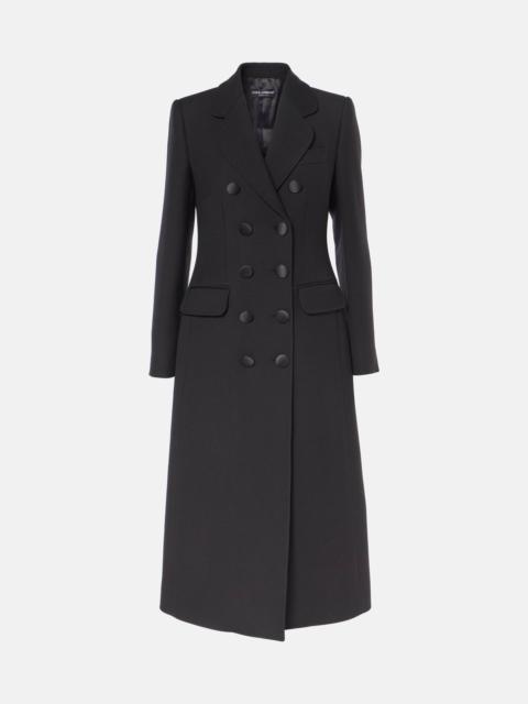 Dolce & Gabbana Double-breasted virgin wool coat