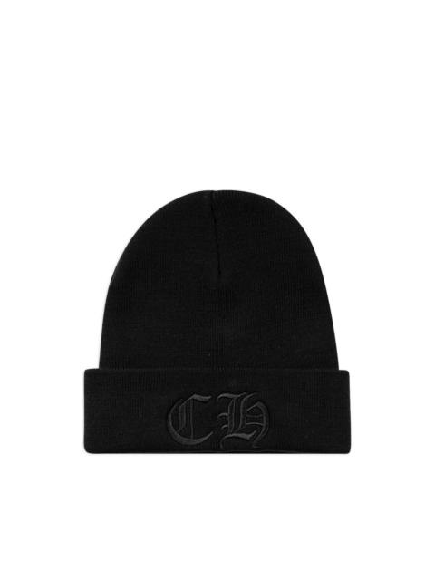 Chrome Hearts logo-embroidered beanie