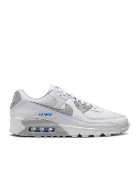 Nike AIR MAX 90 'WHITE LIGHT SMOKE BLUE'