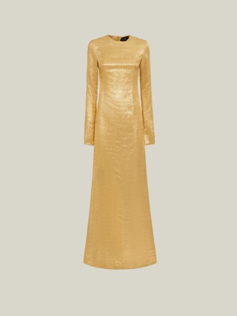 Taller Marmo Sonora Dress in Antique Gold