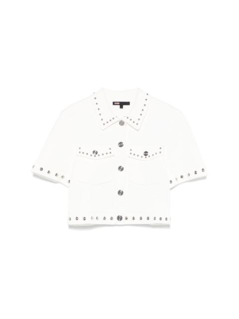 maje knitted shirt