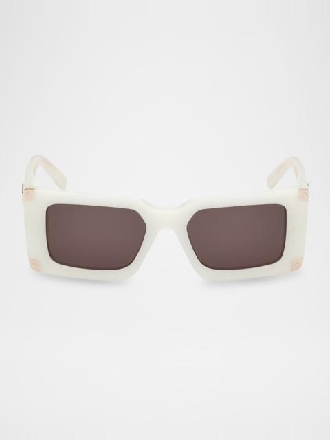 MCM Rectangle Acetate Sunglasses