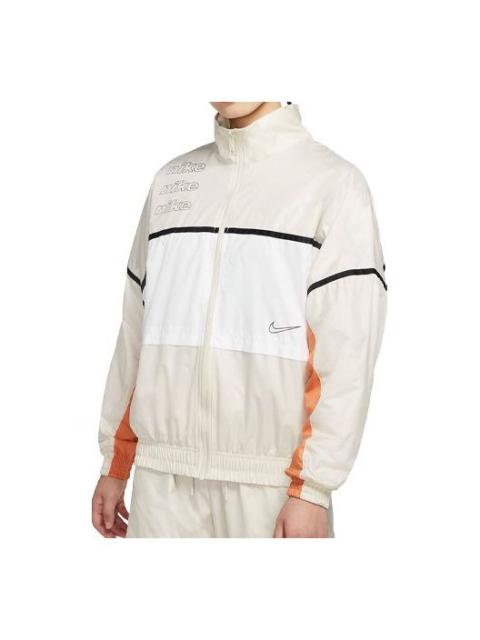 Nike (WMNS) Nike Stand Collar Windbreaker Jacket Bone CU6390-072