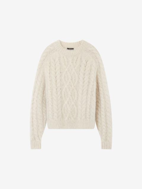 Isabel Marant THOMAS MOHAIR CABLE SWEATER