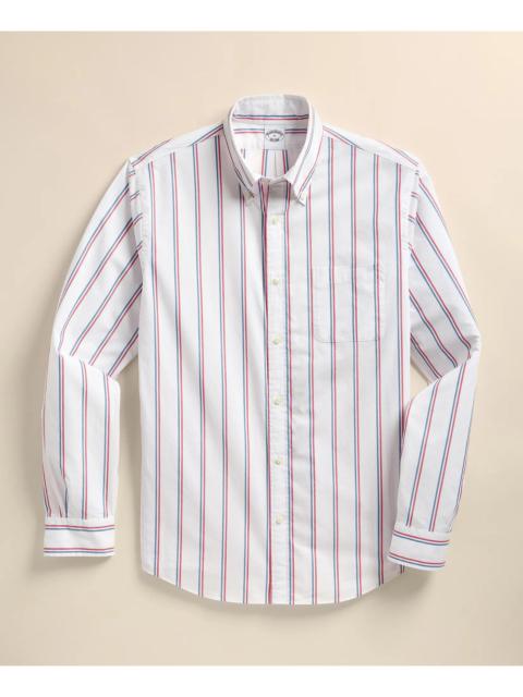 Brooks Brothers Friday Shirt, Poplin Ribbon Stripe