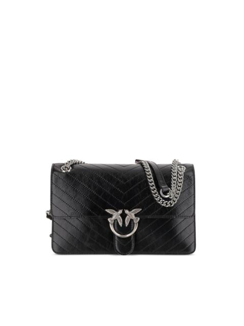 PINKO Classic Love quilted shoulder bag