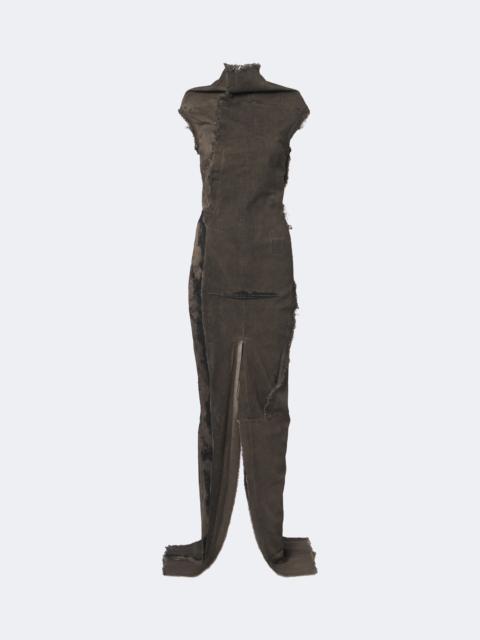Rick Owens DRKSHDW DRKSHDW Sl Etna denim maxi dress