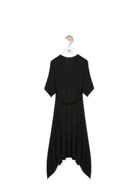 Loewe Draped dress in viscose