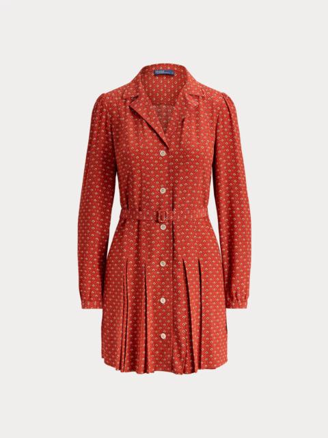 Polo Ralph Lauren Silk Mini Shirtdress