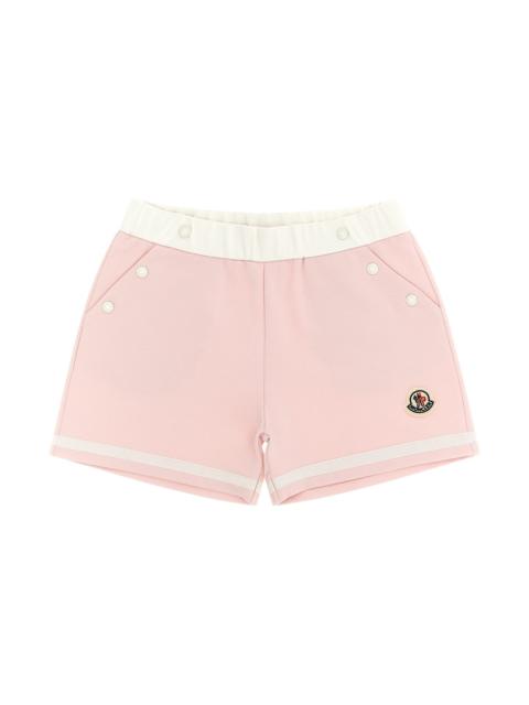 Moncler Cotton Viscose Bermuda Shorts