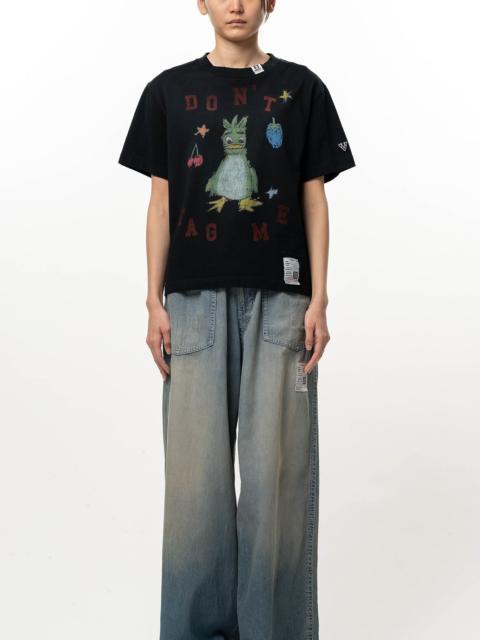 Maison MIHARAYASUHIRO Leon Doodle Printed T-shirt
