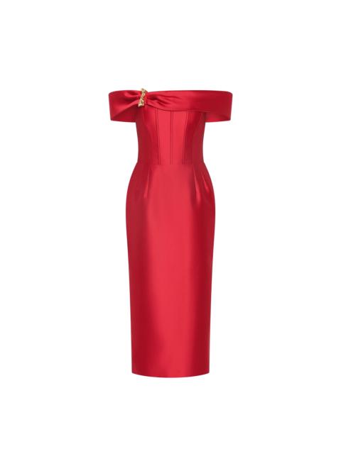 REBECCA VALLANCE Esmeralda Midi Dress